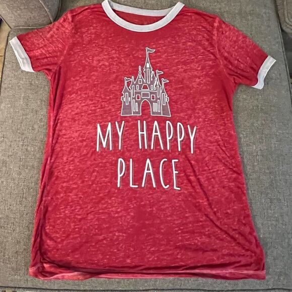 Disney Tee My Happy‎ Place-Size Medium - Picture 1 of 5